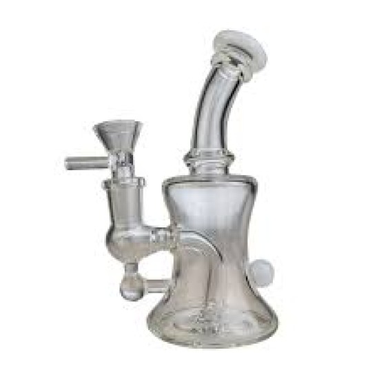 6.7" GLASS BANGER HANGER W FROG & TREEHOUSE 6.7" GLASS BANGER HANGER W FROG & TREEHOUSE