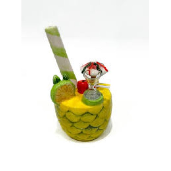 6" PINEAPPLE OB BUBBLER ASST (7693) 6" PINEAPPLE OB BUBBLER ASST (7693)