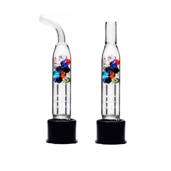6.3" ELECTRIC PLATING GLASS BUBBLER W ROCKET 6.3" ELECTRIC PLATING GLASS BUBBLER W ROCKET