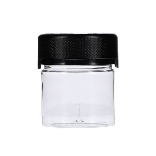 60ML (2OZ) BLACK PLASTIC TOP GLASS JAR CHILD PROOF 60ML (2OZ) BLACK PLASTIC TOP GLASS JAR CHILD PROOF