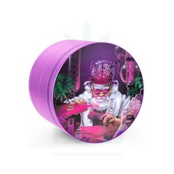 63MM SCIENTIST CARTOON BRANDED GRINDERS