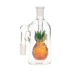 6B GLASS ASHCATCHER PINEAPPLE DESIGN 7536