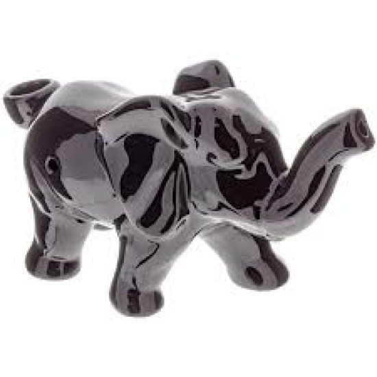 7" FANCY ELEPHANT PIPE