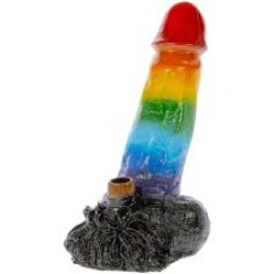 7" HAND CRAFTED LARGE PENIS PIPES - RAINBOW MR AVERAGE 7" HAND CRAFTED LARGE PENIS PIPES - RAINBOW MR AVERAGE