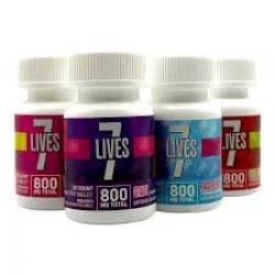 7 LIVES 20CT/JAR 800MG - GRAPE
