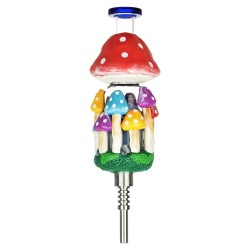 7" MUSHROOM SILICONE NECTAR COLLECTOR 7" MUSHROOM SILICONE NECTAR COLLECTOR