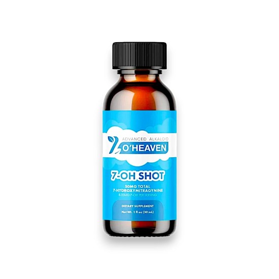 7 O'HEAVEN 7-HYDROXY 100MG SHOT 12CT/BX - BLUE ORIGINAL 7 O'HEAVEN 7-HYDROXY 100MG SHOT 12CT/BX - BLUE ORIGINAL