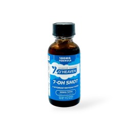 7 O'HEAVEN 7-HYDROXY 100MG SHOT 12CT/BX - STRAWBERRY GLIMPSE