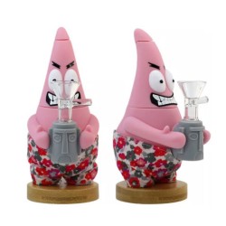 7" PATRICK STAR SILICONE WATER PIPE 7" PATRICK STAR SILICONE WATER PIPE