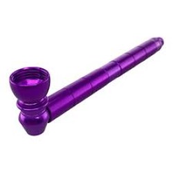 7" PURPLE TUBE HANDLE FANCY PIPE 7" PURPLE TUBE HANDLE FANCY PIPE