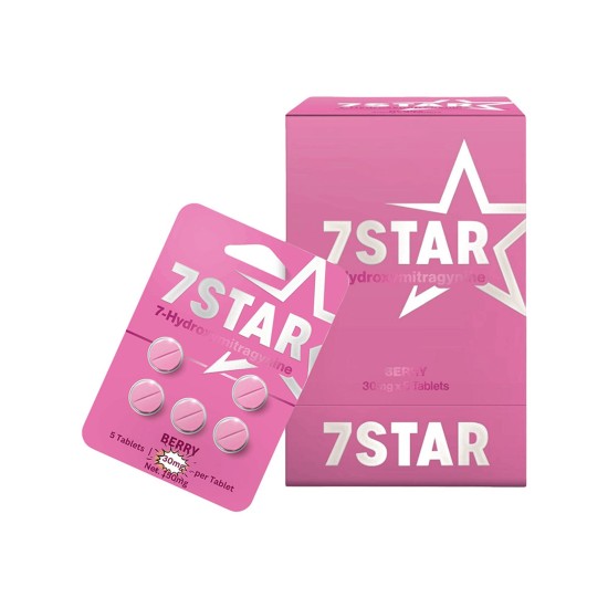 7 STAR 7-HYDROXY CAPSULES 5CT 30MG/PC - MINT 7 STAR 7-HYDROXY CAPSULES 5CT 30MG/PC - MINT