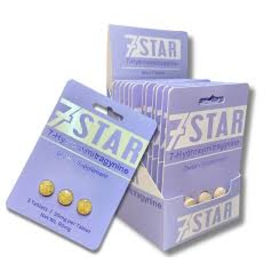 7 STAR 7-HYDROXYMITRAGYNINE SHOTS 60MG 12CT/BOX