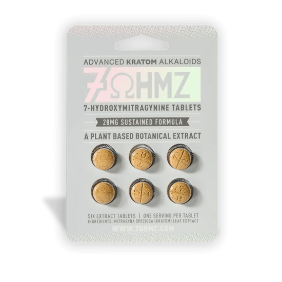 7OHMZ KRATOM EXTRACT CAPSULES 84MG 6PK 20CT/BX 7OHMZ KRATOM EXTRACT CAPSULES 84MG 6PK 20CT/BX