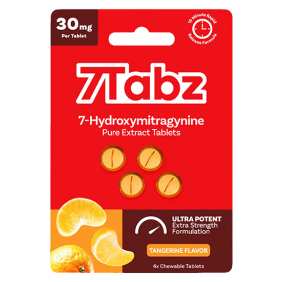 7TABZ 7-HYDROXY RED 30MG/TAB 4CT/SHEET TABLETS - TANGERINE 7TABZ 7-HYDROXY RED 30MG/TAB 4CT/SHEET TABLETS - TANGERINE