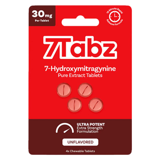 7TABZ 7-HYDROXY RED 30MG/TAB 4CT/SHEET TABLETS - UNFLAVORED 7TABZ 7-HYDROXY RED 30MG/TAB 4CT/SHEET TABLETS - UNFLAVORED