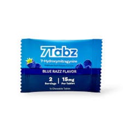 7TABZ 7-HYDROXY TABLETS 15MG 2CT/PK 40/BX - BLUE RAZZ 7TABZ 7-HYDROXY TABLETS 15MG 2CT/PK 40/BX - BLUE RAZZ