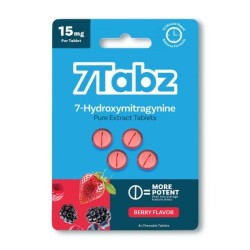 7TABZ 7-HYDROXY TABLETS 15MG 2CT/PK 40/BX - CITRUS 7TABZ 7-HYDROXY TABLETS 15MG 2CT/PK 40/BX - CITRUS