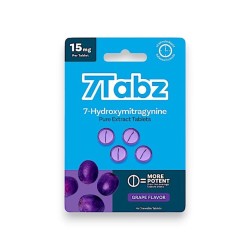 7TABZ 7-HYDROXY TABLETS 15MG 2CT/PK 40/BX - UNFLAVORED 7TABZ 7-HYDROXY TABLETS 15MG 2CT/PK 40/BX - UNFLAVORED