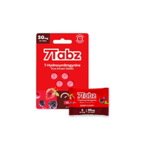 7TABZ 7-HYDROXY TABLETS 30MG 2CT/PK 40/BX - BERRY 7TABZ 7-HYDROXY TABLETS 30MG 2CT/PK 40/BX - BERRY
