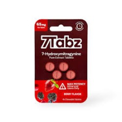 7TABZ 7-OH TABLETS 65MG 4CT/PK - BERRY 7TABZ 7-OH TABLETS 65MG 4CT/PK - BERRY