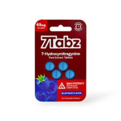 7TABZ 7-OH TABLETS 65MG 4CT/PK - BLUE RAZZ 7TABZ 7-OH TABLETS 65MG 4CT/PK - BLUE RAZZ