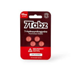 7TABZ 7-OH TABLETS 65MG 4CT/PK - UNFLAVORED 7TABZ 7-OH TABLETS 65MG 4CT/PK - UNFLAVORED