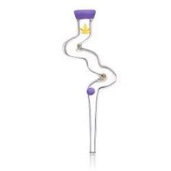 8" ALEAF GLASS COLORED WINDING STRAW 8" ALEAF GLASS COLORED WINDING STRAW