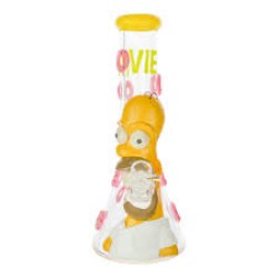 8" GLASS HOMER SIMPSON WATERPIPE 8" GLASS HOMER SIMPSON WATERPIPE