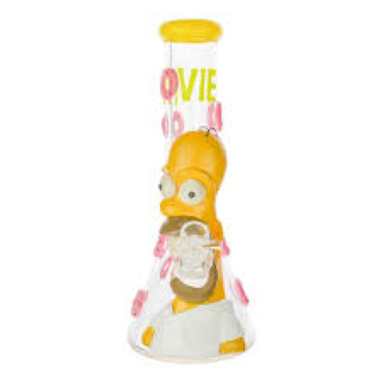 8" GLASS HOMER SIMPSON WATERPIPE 8" GLASS HOMER SIMPSON WATERPIPE