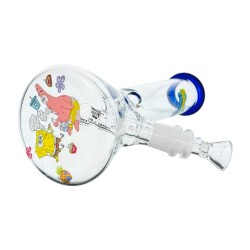 8" GLASS PATRICK STAR WATERPIPE 8" GLASS PATRICK STAR WATERPIPE