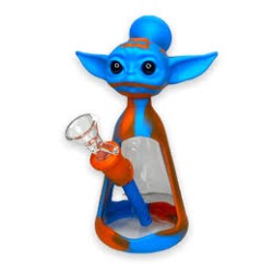 8" GLASS YODA WATERPIPE 8" GLASS YODA WATERPIPE