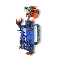 8" HAND CRAFTED FANCY DRAGON WATER PIPE 8" HAND CRAFTED FANCY DRAGON WATER PIPE