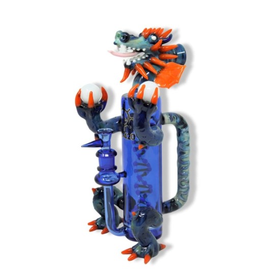 8" HAND CRAFTED FANCY DRAGON WATER PIPE 8" HAND CRAFTED FANCY DRAGON WATER PIPE
