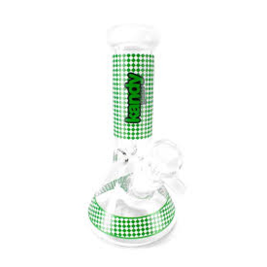 8" KANDY GLASS GLOBE WATERPIPE 8" KANDY GLASS GLOBE WATERPIPE