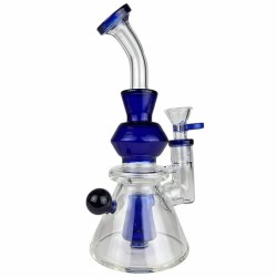 8" PAINTED WATERPIPE WITH BANGER 8" PAINTED WATERPIPE WITH BANGER
