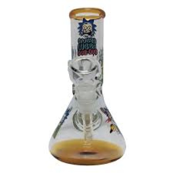 8" RICK MORTY BEAKER WATERPIPE