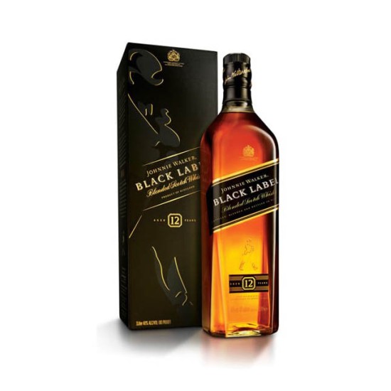 9" LIQUOR BOTTLE BLACK LABEL
