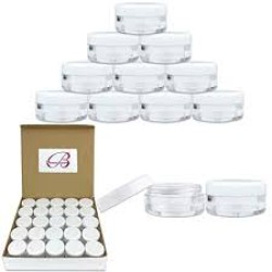 ACRYLIC JAR 5ML 50PC/PC ACRYLIC JAR 5ML 50PC/PC
