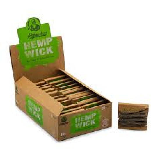 AFGHAN HEMPWICK 10FT/ROLL 24ROLLS/BX AFGHAN HEMPWICK 10FT/ROLL 24ROLLS/BX