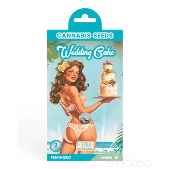 AFTERMATH SEED CO CANNABIS SEEDS 2PC/SHEET - WEDDING CAKE (HYBRID) AFTERMATH SEED CO CANNABIS SEEDS 2PC/SHEET - WEDDING CAKE (HYBRID)