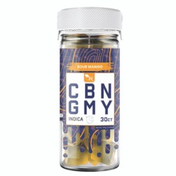 AGFN CBN GUMMIES 100MG/PK 25PK/BOX - SOUR MANGO (INDICA) AGFN CBN GUMMIES 100MG/PK 25PK/BOX - SOUR MANGO (INDICA)