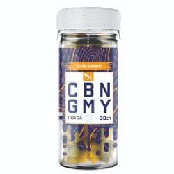 AGFN CBN GUMMIES 1500MG 30CT/JAR - SOUR MANGO(INDICA) AGFN CBN GUMMIES 1500MG 30CT/JAR - SOUR MANGO(INDICA)