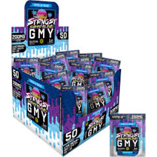AGFN SUPER BLEND GUMMIES 200MG 50CT/BX - STELLA BLUE (SATIVA) AGFN SUPER BLEND GUMMIES 200MG 50CT/BX - STELLA BLUE (SATIVA)