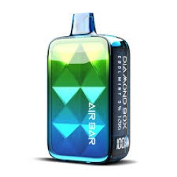 AIR BAR DIAMOND BOX 20000 PUFFS 10CT/BX - COOL MINT AIR BAR DIAMOND BOX 20000 PUFFS 10CT/BX - COOL MINT