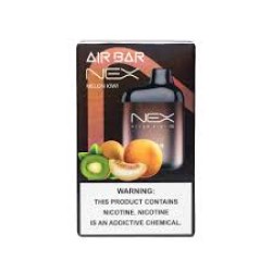 AIR BAR NEX 6500 PUFF DISPOSABLES 10CT/BX - MELON KIWI AIR BAR NEX 6500 PUFF DISPOSABLES 10CT/BX - MELON KIWI
