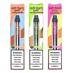 AIR BAR STICK 2500PUFF DISPOSABLES 10CT/BX - COOL MINT AIR BAR STICK 2500PUFF DISPOSABLES 10CT/BX - COOL MINT