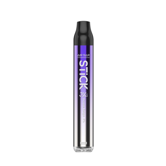 AIR BAR STICK 2500PUFF DISPOSABLES 10CT/BX - PURPLE REIGN AIR BAR STICK 2500PUFF DISPOSABLES 10CT/BX - PURPLE REIGN
