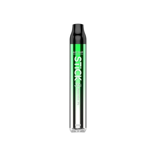 AIR BAR STICK 2500PUFF DISPOSABLES 10CT/BX - SPEARMINT AIR BAR STICK 2500PUFF DISPOSABLES 10CT/BX - SPEARMINT