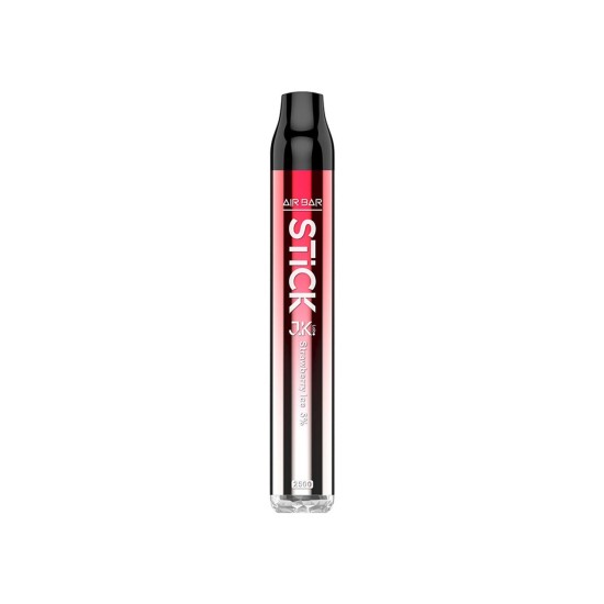 AIR BAR STICK 2500PUFF DISPOSABLES 10CT/BX - STRAWBERRY MELT AIR BAR STICK 2500PUFF DISPOSABLES 10CT/BX - STRAWBERRY MELT