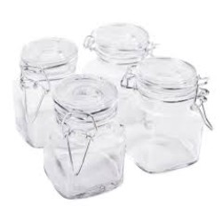 AIR TIGHT GLASS JAR GLASS LATCH T0P 4G AIR TIGHT GLASS JAR GLASS LATCH T0P 4G